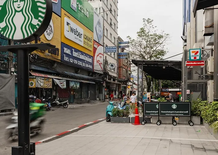 Lotus Bear House Sukhumvit 61, 300m Bts Ekkamai, 50m Starbucks 7-eleven Appartement Bangkok