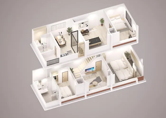 Апартаменты Lotus Bear House Sukhumvit 61, 300m Bts Ekkamai, 50m Starbucks 7-eleven